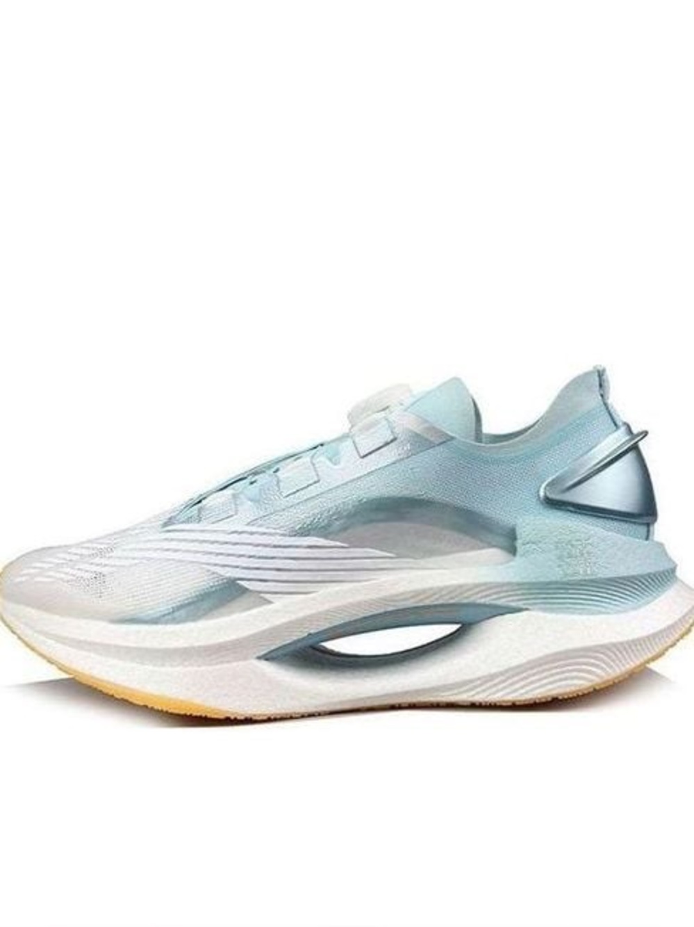 Li-ning Blue Essential 'Light Ice' running shoe marathon carbon plate race 10.5